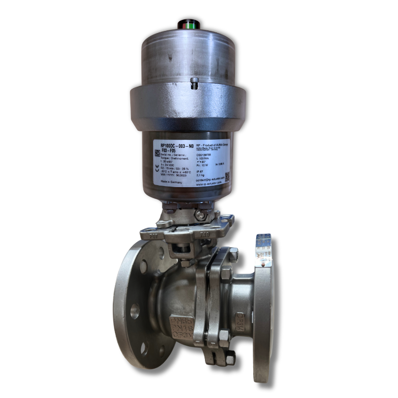 2-Way Control Ball Valve with Modulating Actuator