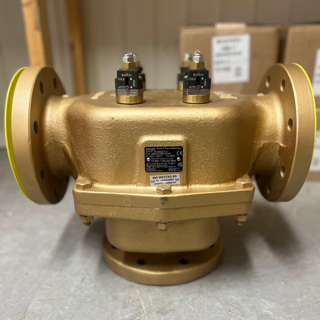 DN50 - DN200 BR with flanges and manual override